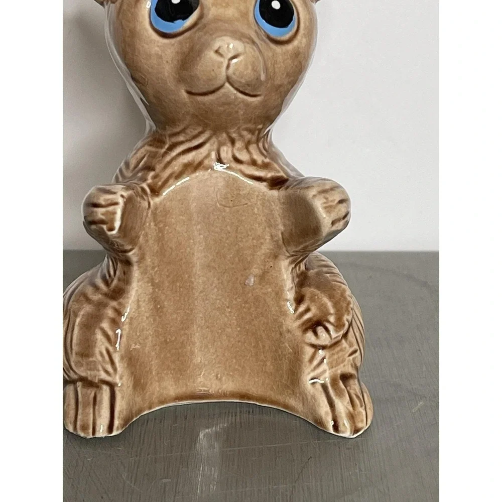 VINTAGE Mouse Pepper Shaker Figurine Big Eyes Anthropomorphic Marked JAPAN